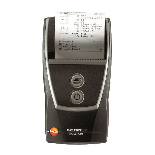 Testo Schnelldrucker IRDA inkl. Thermopapier und Batterien - 0554 0549