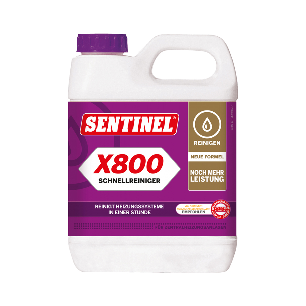 Sentinel X800 Schnellreiniger für Heizungssysteme - 1 Liter