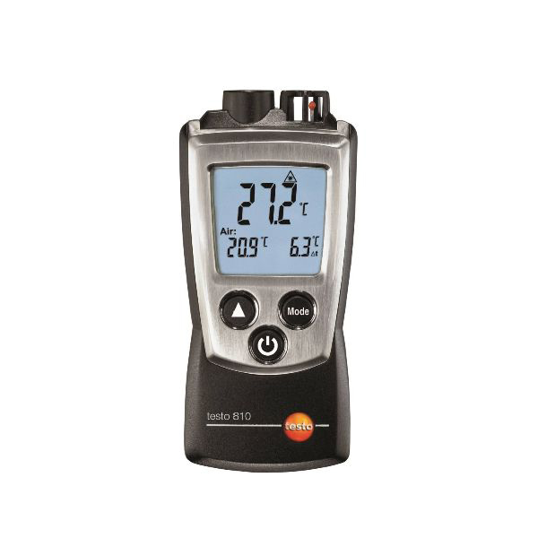 Testo 810 - Temperatur-Messgerät mit Infrarot-Thermometer - 0560 0810
