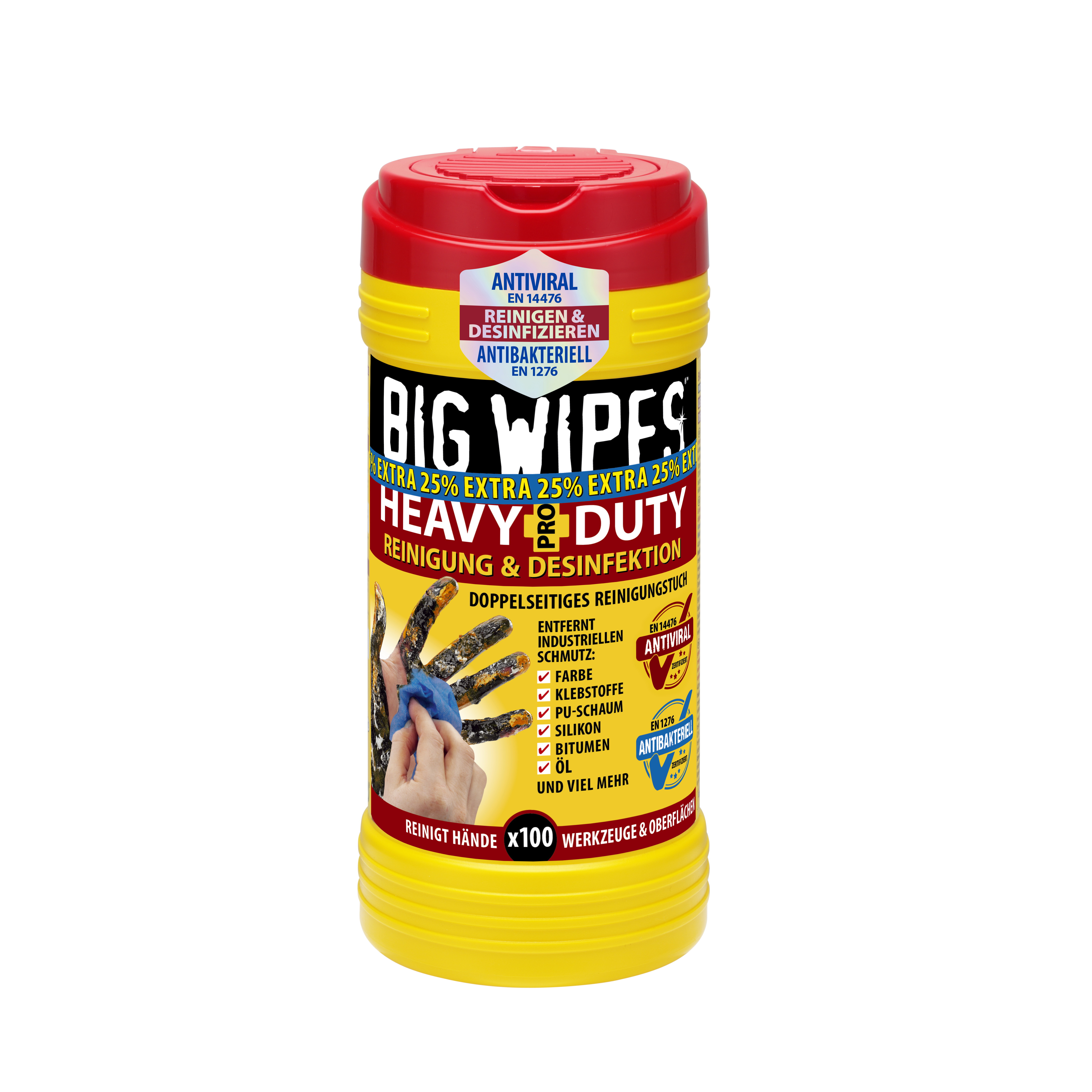 Big Wipes Reinigungstücher Heavy-Duty - 100 Stück
