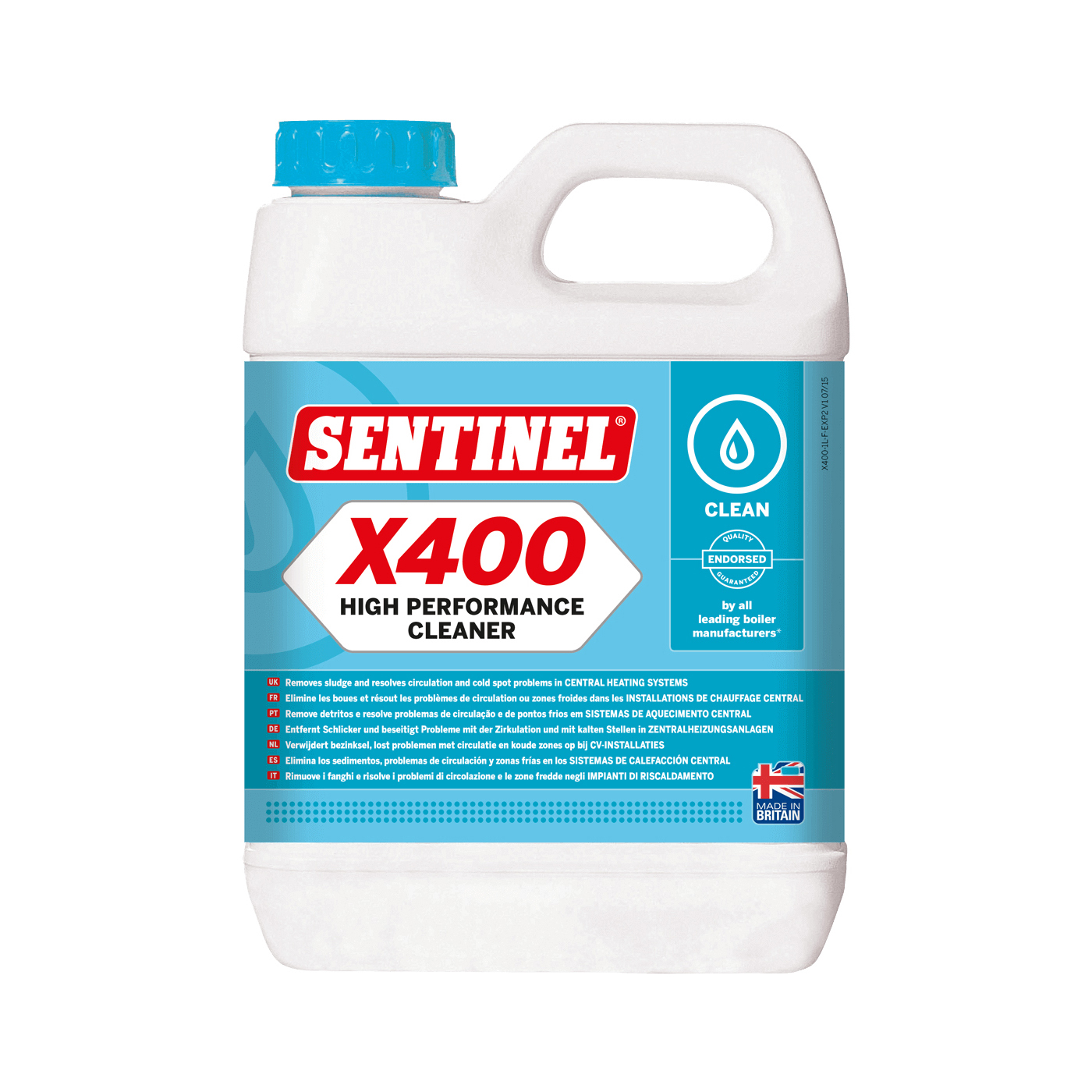 Sentinel X400 Schlammentferner - 1 Liter